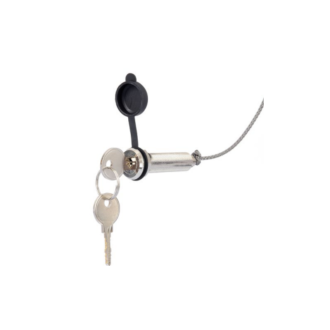 Kit de déverrouillage de secours extérieur Marantec avec serrure encastrée 13 mm de 1,5 m, pour porte de garage sectionnelle