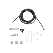 Kit de déverrouillage de secours Marantec à poignée extérieure câble Bowden 4,05 m pour porte de garage sectionnelle Novoferm