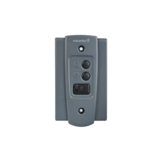 Bouton-poussoir intérieur filaire Marantec avec éclairage pour motorisation de porte de garage Comfort 260 à 380