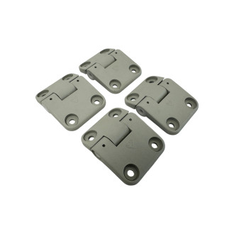 Charnières Intermédiaires Novoferm PVC pour portes de garage sectionnelles latérales coulissantes Novoside NFF42316