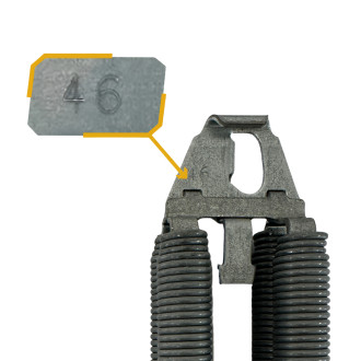 Ressorts Traction N°46 garage Novoferm 80026026