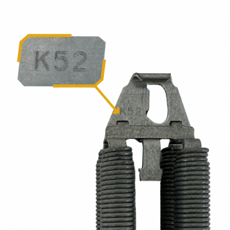 Ressorts K52 traction garage Novoferm
