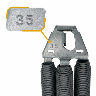 ressort traction numéro 35 garage novoferm