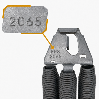 Ressorts FPS 2065 pour portes de garage basculantes Novoferm 10700301