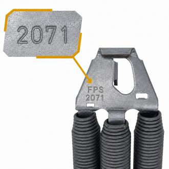 Ressorts FPS 2071 pour portes de garage basculantes Novoferm 10700307
