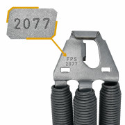 Ressorts FPS 2077 ou 028 pour portes de garage sectionnelles Novoferm 10700313