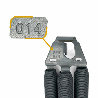 Ressorts FPE 014 pour portes de garage basculantes Novoferm 10700414