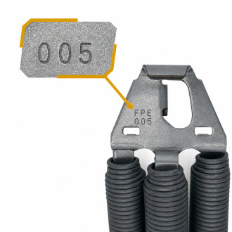 Ressorts FPE 005 pour portes de garage sectionnelles Novoferm 10700405