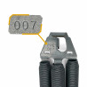 Ressorts FPE 007 pour portes de garage sectionnelles Novoferm 10700407
