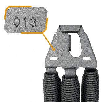 Ressorts FPE 013 pour portes de garage sectionnelles Novoferm 10700413