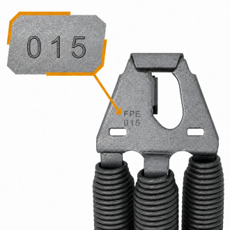 Ressorts FPE 015 pour portes de garage sectionnelles Novoferm 10700415