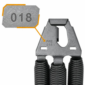 Ressorts FPE 018 pour portes de garage sectionnelles Novoferm 10700418