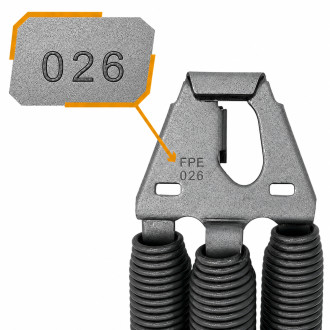 Ressorts FPE 026 pour portes de garage sectionnelles Novoferm 10700426