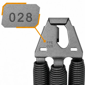 Ressorts FPE 028 pour portes de garage sectionnelles Novoferm 10700428
