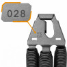 Ressorts FPE 028 pour portes de garage sectionnelles Novoferm 10700428