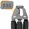 Ressorts FPE 032 pour portes de garage sectionnelles Novoferm 10700432