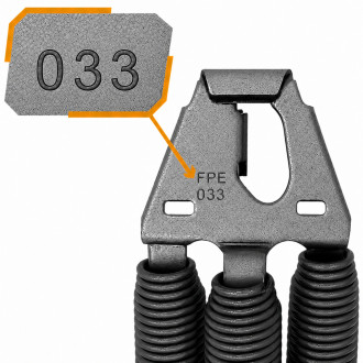 Ressorts FPE 033 pour portes de garage sectionnelles Novoferm 10700433