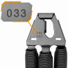 Ressorts FPE 033 pour portes de garage sectionnelles Novoferm 10700433