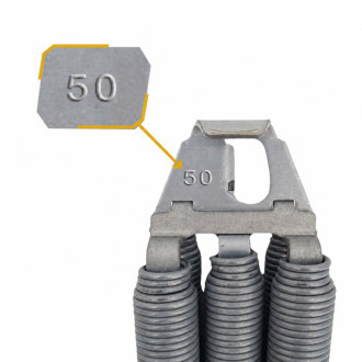 Ressorts n°50 pour portes de garage basculantes Novoferm 80026021