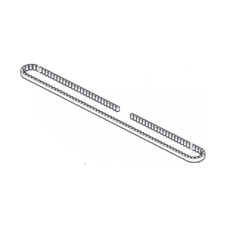 Courroie crantée Marantec pour rail SZ de moteur Comfort 260, 270, 280, 360, 370 et 380