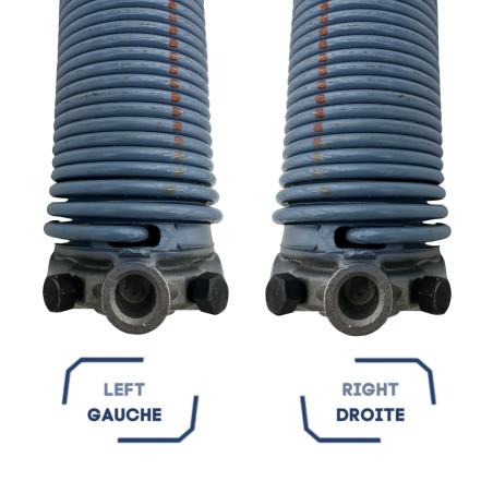 Ressort de torsion Ø 67mm porte de garage sectionnelle industrielle