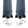 Ressort de torsion Ø 67mm porte de garage sectionnelle industrielle