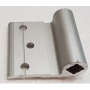 Pièce de charnière en aluminium de porte de service Normstahl