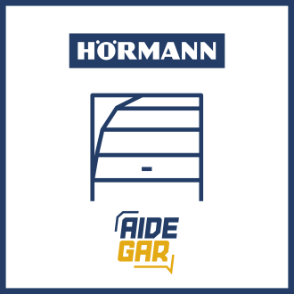 Serrure multipoints pour cylindre profilé tirant gauche de porte de garage Hörmann 322228