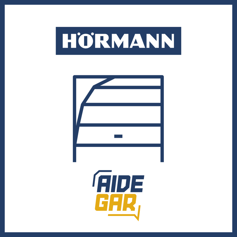 Serrure multipoints pour cylindre profilé tirant gauche de porte de garage Hörmann 322228