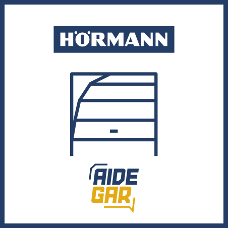 Serrure multipoints pour cylindre profilé tirant gauche de porte de garage Hörmann 322228
