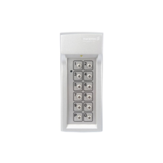 Clavier à code sans fil anti vandalisme Marantec Command 222 4 canaux Multi-Bit boîtier métallique IP65 868 ou 433 MHz