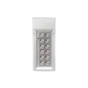 Clavier à code sans fil anti vandalisme Marantec Command 222 4 canaux Multi-Bit boîtier métallique IP65 868 ou 433 MHz