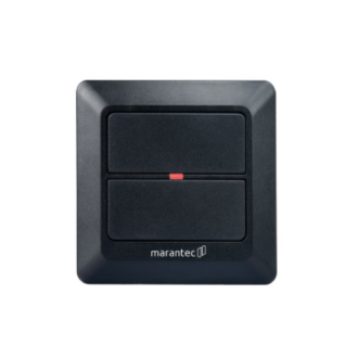 Bouton-poussoir mural intérieur sans fil Marantec Command 133 2 canaux 868 MHz Multi-Bit 868 ou 433 MHz