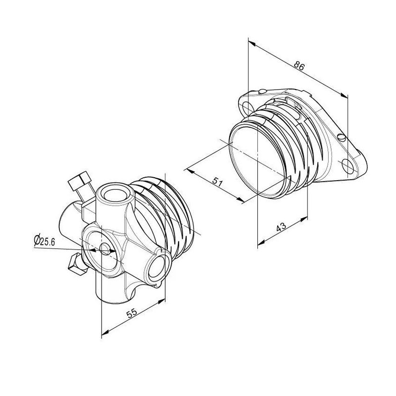 Mandrins de ressorts de torsion 51mm