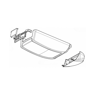 Capot complet Marantec pour motorisation Comfort 260, 260 Accu, 270 et 280