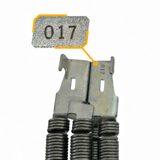 Ressort Numéro 17 Hormann pour porte de garage basculante 1195017