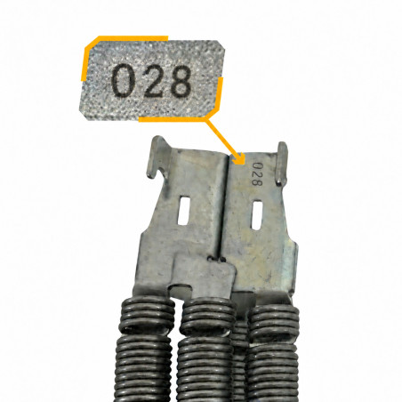 Ressort de traction Numéro 28 Tubauto pour porte de garage basculante 1195028