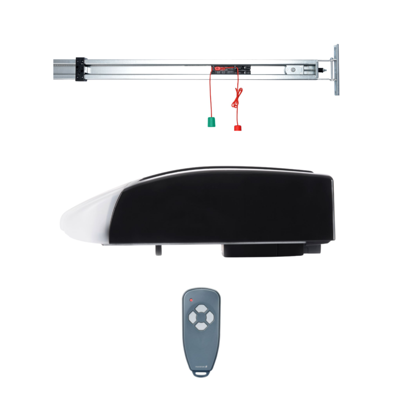 Kit de motorisation complet Comfort 280 Marantec 1 000 N Multi-Bit pour porte sectionnelle et basculante jusqu'à 200 kg