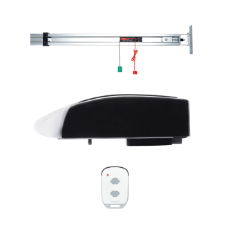 Kit de motorisation complet Comfort 260 Accu Marantec 550 N bi.linked pour porte sectionnelle et basculante jusqu'à 90 kg