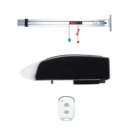 Kit de motorisation complet Comfort 260 Accu Marantec 550 N bi.linked pour porte sectionnelle et basculante jusqu'à 90 kg