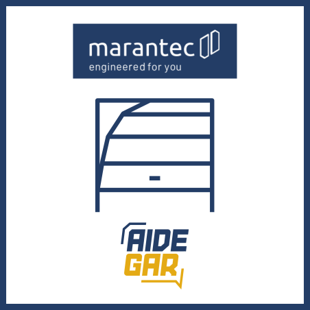 Verrouillage de courroie Marantec pour rail à courroie crantée SZ à partir de 2020 de porte de garage