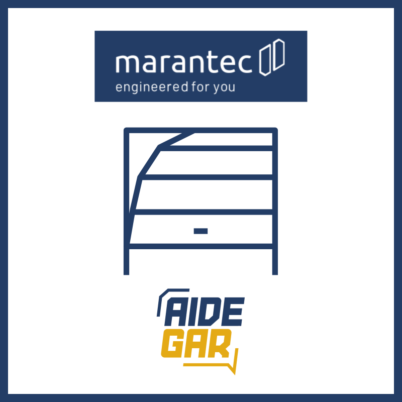 Sachet d'accessoires Marantec pour rail à courroie crantée à partir de 2020 de porte de garage