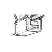 Motorisation Comfort 100 Marantec pour porte de garage sectionnelle et basculante sans rail