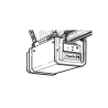 Motorisation Comfort 130 Marantec pour porte de garage sectionnelle et basculante sans rail