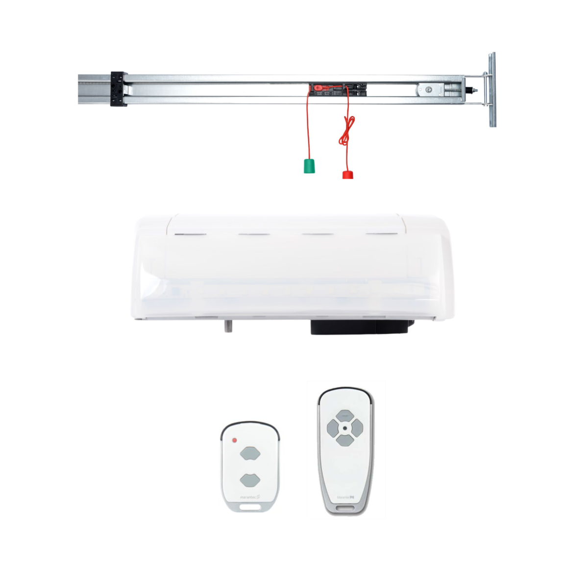Kit complet Motorisation Comfort 150 Marantec pour porte de garage sectionnelle et basculante