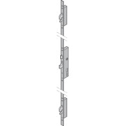 Serrure H5 Hörmann 5 points broche 40 mm pour cylindre profilé de porte d'entrée aluminium