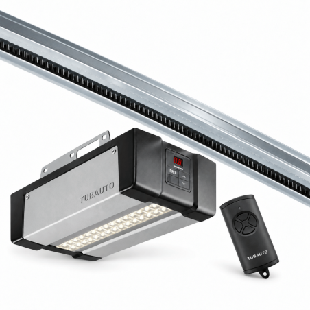 Pack motorisation complète Procom 20.4 Tubauto avec rail FS10 pour porte de garage