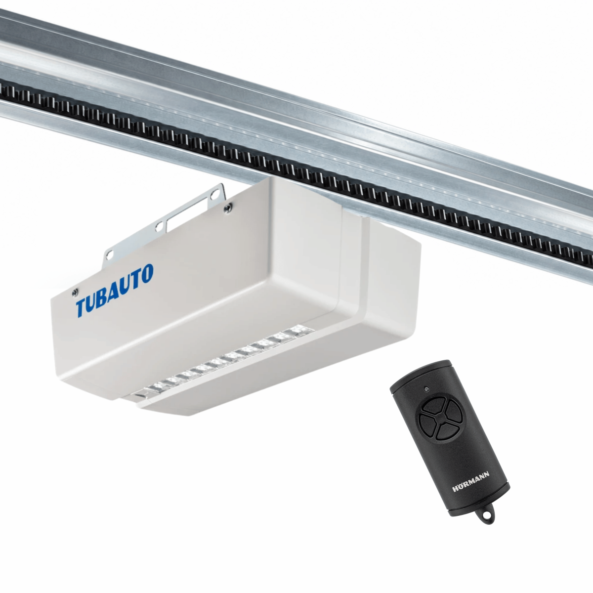 Pack motorisation complète Procom 7.4 Tubauto avec rail FS10 pour porte de garage
