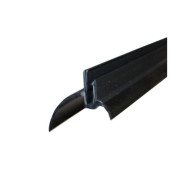 Joint latéral double 3700 mm pour rail STD de porte de garage industrielle Novoferm et Alpha