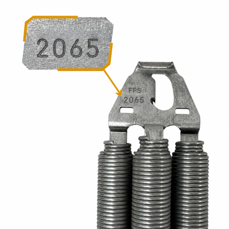 Ressorts FPS 2065 pour porte de garage sectionnelle Novoferm